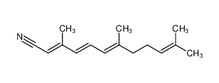 2,4,6,10-Dodecatetraenenitrile, 3,7,11-trimethyl-, (E,E,E)- CAS:98650-01-2 manufacturer & supplier