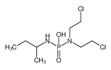 Phosphorodiamidic acid, N,N-bis(2-chloroethyl)-N'-(1-methylpropyl)- CAS:98650-13-6 manufacturer & supplier