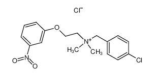 (4-Chloro-benzyl)-dimethyl-[2-(3-nitro-phenoxy)-ethyl]-ammonium; chloride CAS:98654-48-9 manufacturer & supplier