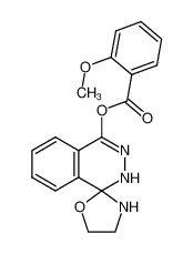 2-methoxy-benzoic acid 2'H-spiro[oxazolidine-2,1'-phthalazin]-4'-yl ester CAS:98654-67-2 manufacturer & supplier