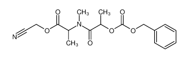 2-[(2-Benzyloxycarbonyloxy-propionyl)-methyl-amino]-propionic acid cyanomethyl ester CAS:98657-88-6 manufacturer & supplier