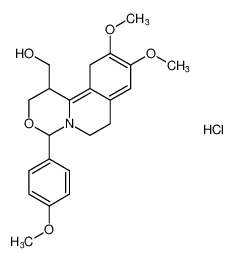 (9,10-dimethoxy-4-(4-methoxyphenyl)-1,6,7,11-tetrahydro-2H,4H-[1,3]oxazino[4,3-a]isoquinolin-1-yl)methanol hydrochloride CAS:98661-24-6 manufacturer & supplier