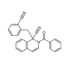 2-benzoyl-1-(2-cyanobenzyl)-1,2-dihydroisoquinoline-1-carbonitrile CAS:98662-06-7 manufacturer & supplier