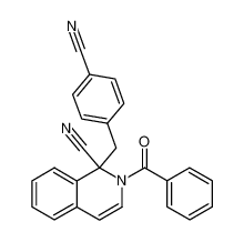 2-benzoyl-1-(4-cyanobenzyl)-1,2-dihydroisoquinoline-1-carbonitrile CAS:98662-07-8 manufacturer & supplier