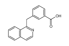 Benzoic acid, 3-(1-isoquinolinylmethyl)- CAS:98662-09-0 manufacturer & supplier