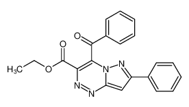 ethyl 4-benzoyl-7-phenylpyrazolo[5,1-c][1,2,4]triazine-3-carboxylate CAS:98664-18-7 manufacturer & supplier