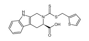 (R)-2-(((thiophen-2-ylmethyl)thio)carbonothioyl)-2,3,4,9-tetrahydro-1H-pyrido[3,4-b]indole-3-carboxylic acid CAS:98666-58-1 manufacturer & supplier