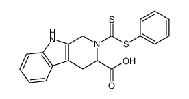 2-((phenylthio)carbonothioyl)-2,3,4,9-tetrahydro-1H-pyrido[3,4-b]indole-3-carboxylic acid CAS:98666-67-2 manufacturer & supplier