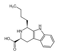 (1S,3S)-1-Butyl-2,3,4,9-tetrahydro-1H-β-carboline-3-carboxylic acid CAS:98667-11-9 manufacturer & supplier