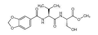 L-Serine, N-[N-(1,3-benzodioxol-5-ylcarbonyl)-L-valyl]-, methyl ester CAS:98671-27-3 manufacturer & supplier