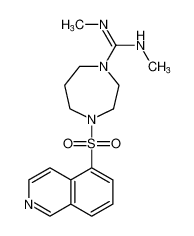 (Z)-4-(isoquinolin-5-ylsulfonyl)-N,N'-dimethyl-1,4-diazepane-1-carboximidamide CAS:98672-46-9 manufacturer & supplier