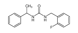 Urea, N-[(2-fluorophenyl)methyl]-N'-(1-phenylethyl)- CAS:98672-64-1 manufacturer & supplier