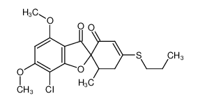 7-Chlor-4,6-dimethoxy-6'-methyl-4'-n-propylthio-3'-grisen-2',3-dion CAS:98680-91-2 manufacturer & supplier