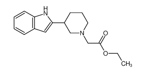 (3-indol-2-yl-piperidin-1-yl)-acetic acid ethyl ester CAS:98683-16-0 manufacturer & supplier