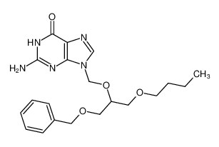 2-amino-9-(((1-(benzyloxy)-3-butoxypropan-2-yl)oxy)methyl)-1,9-dihydro-6H-purin-6-one CAS:98696-31-2 manufacturer & supplier