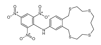 N-(2,4,6-trinitrophenyl)-1,3,4,7,8,10,11,13-octahydro-6H-benzo[m][1,4,8,11]tetrathiacyclopentadecin-15-amine CAS:98701-60-1 manufacturer & supplier