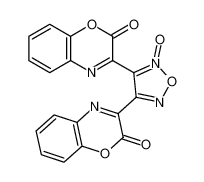 3,3'-(2-oxy-furazan-3,4-diyl)-bis-benzo[1,4]oxazin-2-one CAS:98706-89-9 manufacturer & supplier