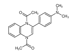 1,1'-(2-(4-(dimethylamino)phenyl)quinoxaline-1,4-diyl)bis(ethan-1-one) CAS:98707-90-5 manufacturer & supplier