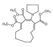 trimethyl 3-(1-pyrrolidinyl)-cis,cis,trans-2,4,12-cyclododecatriene-1,2,4-tricarboxylate CAS:98712-17-5 manufacturer & supplier