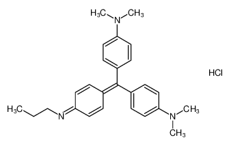 4,4'-((4-(propylimino)cyclohexa-2,5-dien-1-ylidene)methylene)bis(N,N-dimethylaniline) hydrochloride CAS:98713-02-1 manufacturer & supplier