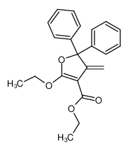 2-Ethoxy-4-methylene-5,5-diphenyl-4,5-dihydro-furan-3-carboxylic acid ethyl ester CAS:98714-68-2 manufacturer & supplier