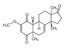 (5R,9R,10R,13R,14R)-2-Methoxy-5,13,14-trimethyl-5,6,9,10,11,12,13,14,15,16-decahydro-cyclopenta[a]phenanthrene-1,4,17-trione CAS:98717-57-8 manufacturer & supplier