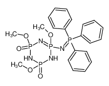 2,4,6-trimethoxy-6-((triphenyl-l5-phosphaneylidene)amino)-1,3-dihydro-1,3,5,2,4,6l5-triazatriphosphinine 2,4-dioxide CAS:98728-74-6 manufacturer & supplier