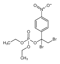 Phosphoric acid, 1,2-dibromo-1-(4-nitrophenyl)ethyl diethyl ester CAS:98729-87-4 manufacturer & supplier