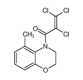 2,3,3-trichloro-1-(5-methyl-2,3-dihydro-4H-benzo[b][1,4]oxazin-4-yl)prop-2-en-1-one CAS:98730-12-2 manufacturer & supplier