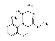 methyl 4-(2-chloropropanoyl)-5-methyl-3,4-dihydro-2H-benzo[b][1,4]oxazine-3-carboxylate CAS:98730-33-7 manufacturer & supplier