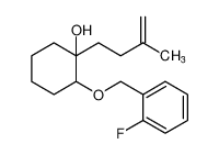 Cyclohexanol, 2-[(2-fluorophenyl)methoxy]-1-(3-methyl-3-butenyl)- CAS:98733-41-6 manufacturer & supplier