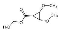 (1S,2R,3S)-2,3-Dimethoxy-cyclopropanecarboxylic acid ethyl ester CAS:98736-09-5 manufacturer & supplier