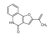 Furo[3,2-c]quinolin-4(5H)-one, 2-(1-methylethenyl)- CAS:98751-21-4 manufacturer & supplier