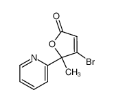 4-bromo-5-methyl-5-(2-pyridyl)-2(5H)-furanone CAS:98761-46-7 manufacturer & supplier