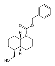 phenylmethyl (4aα,5β,8aβ)-octahydro-5-(hydroxymethyl)-1(2H)-quinolinecarboxylate CAS:98761-72-9 manufacturer & supplier