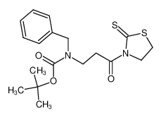 Benzyl-[3-oxo-3-(2-thioxo-thiazolidin-3-yl)-propyl]-carbamic acid tert-butyl ester CAS:98768-06-0 manufacturer & supplier