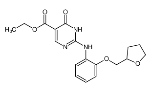 6-Oxo-2-[2-(tetrahydro-furan-2-ylmethoxy)-phenylamino]-1,6-dihydro-pyrimidine-5-carboxylic acid ethyl ester CAS:98771-67-6 manufacturer & supplier