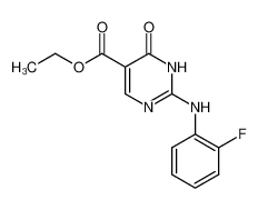 ethyl 1,6-dihydro-2-(2-fluoroanilino)-6-oxo-5-pyrimidinecarboxylate CAS:98771-90-5 manufacturer & supplier