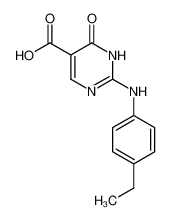 2-(4-Ethyl-phenylamino)-6-oxo-1,6-dihydro-pyrimidine-5-carboxylic acid CAS:98772-37-3 manufacturer & supplier