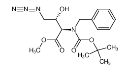 methyl (2R,3S)-2-(benzyl((tert-butyloxy)carbonyl)amino)-3-hydroxy-4-azidobutanoate CAS:98777-71-0 manufacturer & supplier