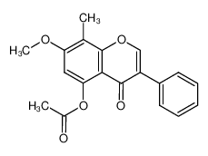 5-acetoxy-7-methoxy-8-methyl-3-phenyl-chromen-4-one CAS:98783-12-1 manufacturer & supplier