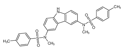 Benzenesulfonamide, N,N'-9H-carbazole-3,6-diylbis[N,4-dimethyl- CAS:98785-97-8 manufacturer & supplier