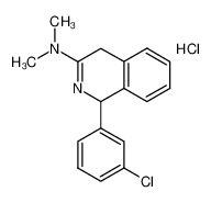 1-(3-Chlorophenyl)-3-dimethylamino-1,4-dihydroisoquinoline hydrochloride CAS:98788-45-5 manufacturer & supplier