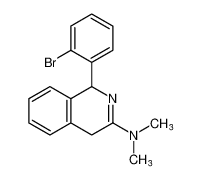 3-Isoquinolinamine, 1-(2-bromophenyl)-1,4-dihydro-N,N-dimethyl- CAS:98788-97-7 manufacturer & supplier