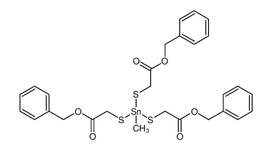 tribenzyl 2,2',2'-((methylstannanetriyl)tris(sulfanediyl))triacetate CAS:98791-08-3 manufacturer & supplier