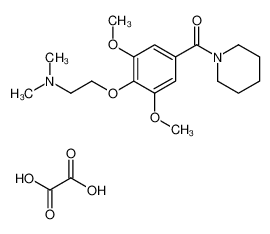 [4-[2-(dimethylamino)ethoxy]-3,5-dimethoxyphenyl]-piperidin-1-ylmethanone,oxalic acid CAS:98795-94-9 manufacturer & supplier