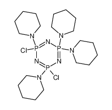 2,4-dichloro-2,4,6,6-tetra-piperidin-1-yl-2λ5,4λ5,6λ5-cyclotriphosphazene CAS:988-06-7 manufacturer & supplier