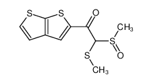 2-Methanesulfinyl-2-methylsulfanyl-1-thieno[2,3-b]thiophen-2-yl-ethanone CAS:98800-16-9 manufacturer & supplier