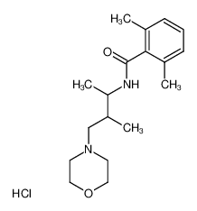 racem. N-(1,2-Dimethyl-3-(4-morpholinyl-propyl)-2,6-dimethyl-benzamid hydrochlorid CAS:98801-15-1 manufacturer & supplier