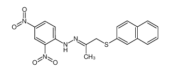 (2-Naphthyl-mercapto)-aceton-(2.4-dinitro-phenylhydrazon) CAS:98801-26-4 manufacturer & supplier